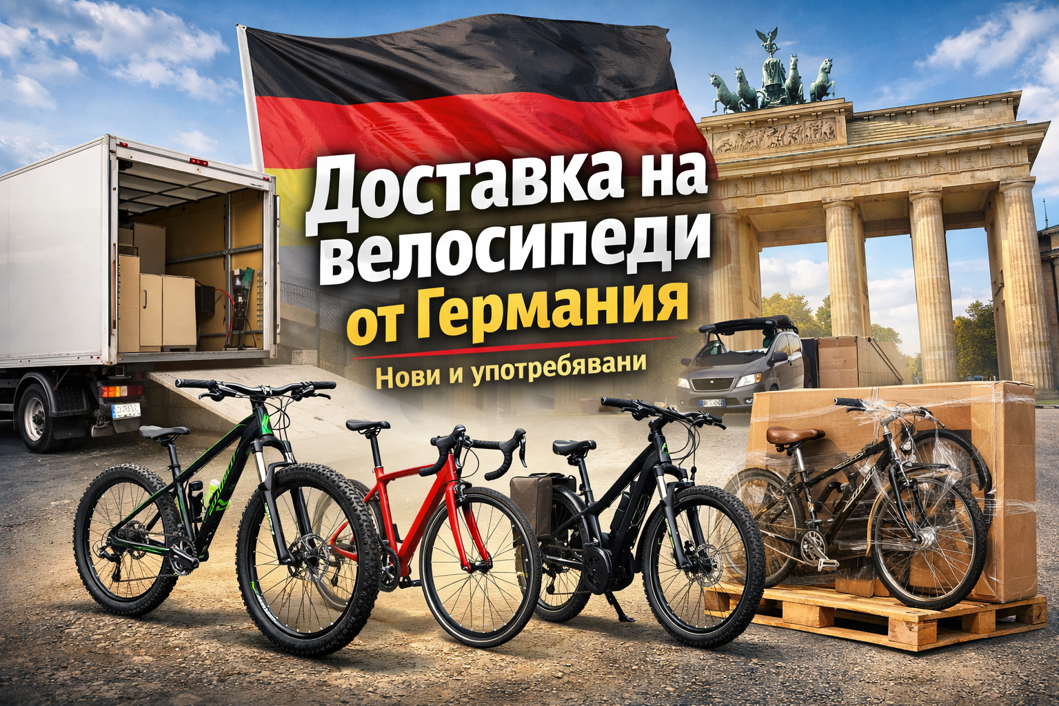 🚴 Доставка на велосипеди от Германия всичко, което трябва да знаеш